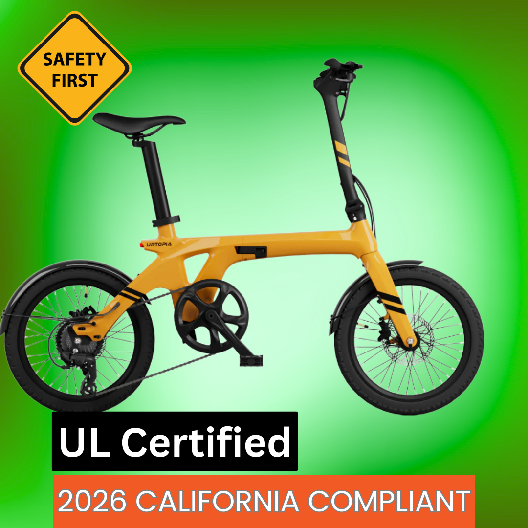 lightweight folding electric bicycle Urtopia Carbon Fold 1