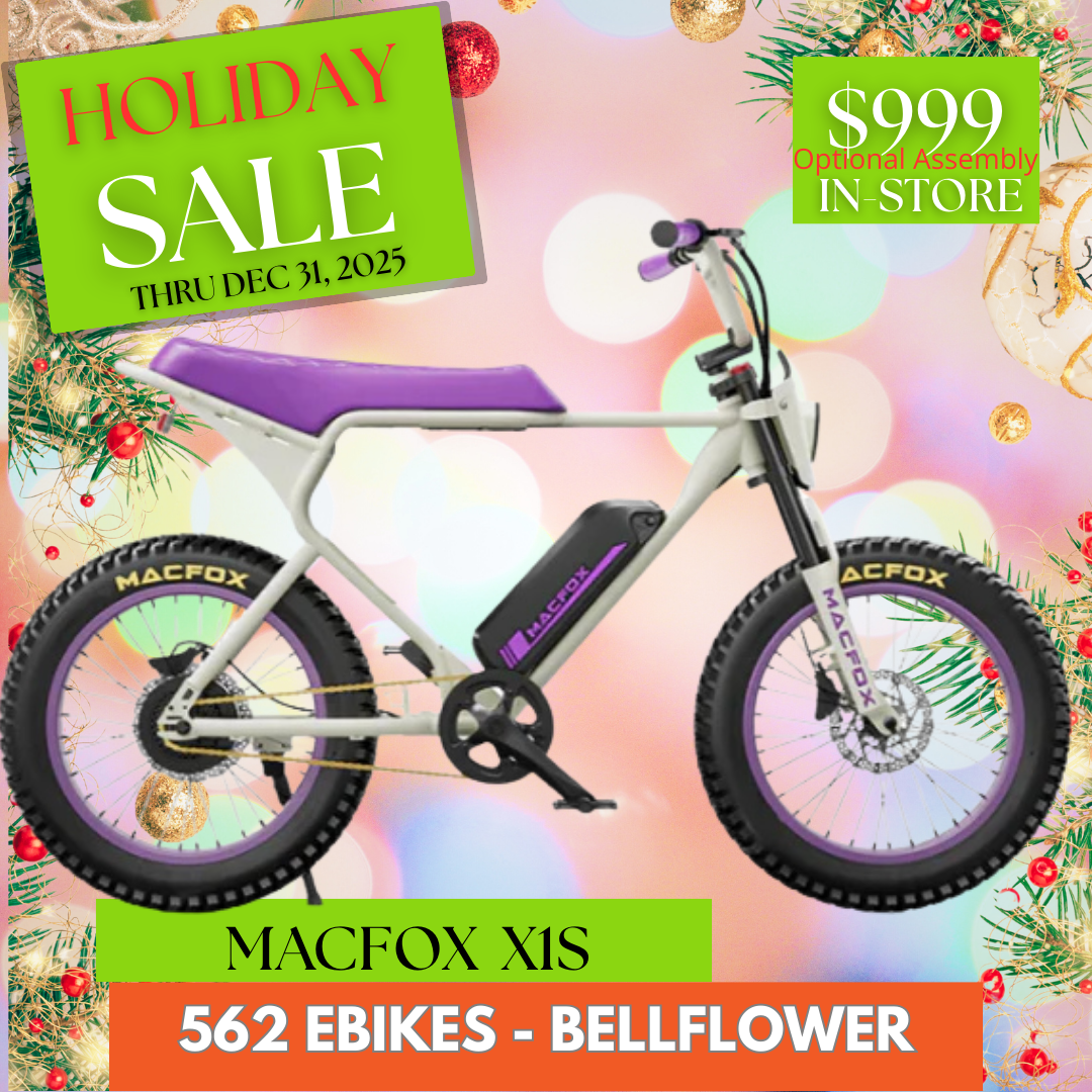 Macfox X1S 1973 Retro Electric Bike - Super e-Bike – 562 Ebikes