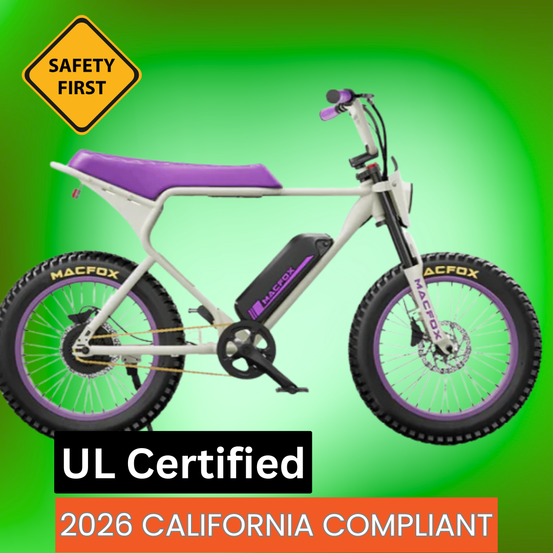 Merry　WEEKEND BIKES Macfox X1S 1973 Retro e-moped - Super e-Moped – 562 Ebikes