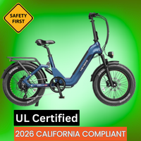 Hey Bike Ranger 3.0 Pro - 1200w Folding e-Moped Full Suspension