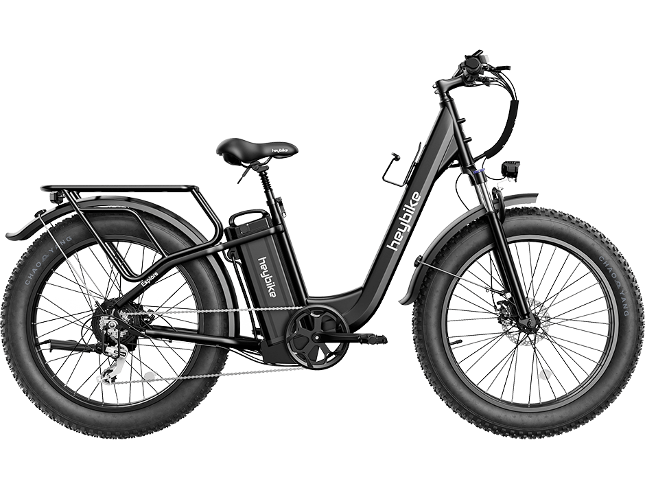 Step thru discount fat tire ebikes