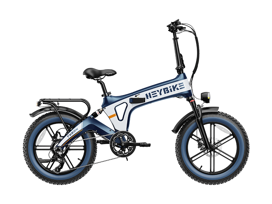 HeyBike Tyson Folding Full Suspension E Bike 562 Ebikes