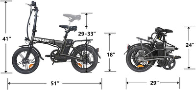 The Skylark by Nakto eBikes - Ultra Compact Folding e-Bike