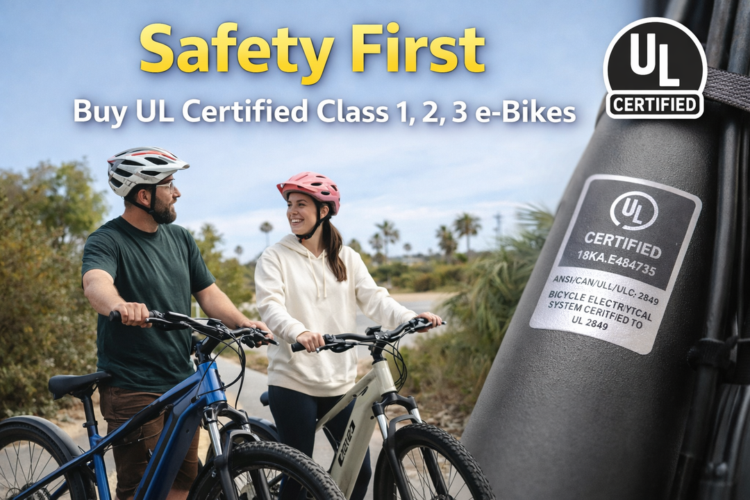 electric bicycle certification UL-Certified 750W Bike Under $1,000 on Amazon What Are the Different Types
