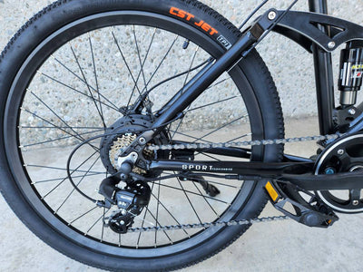 Full Suspension eMTB Electric Mountain Bike