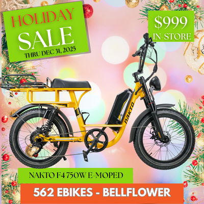 Nakto F4 - 750w Cargo Electric Bike