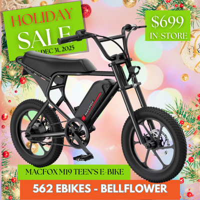 Macfox M19 Teen Electric Bike - Teenagers' E-bike