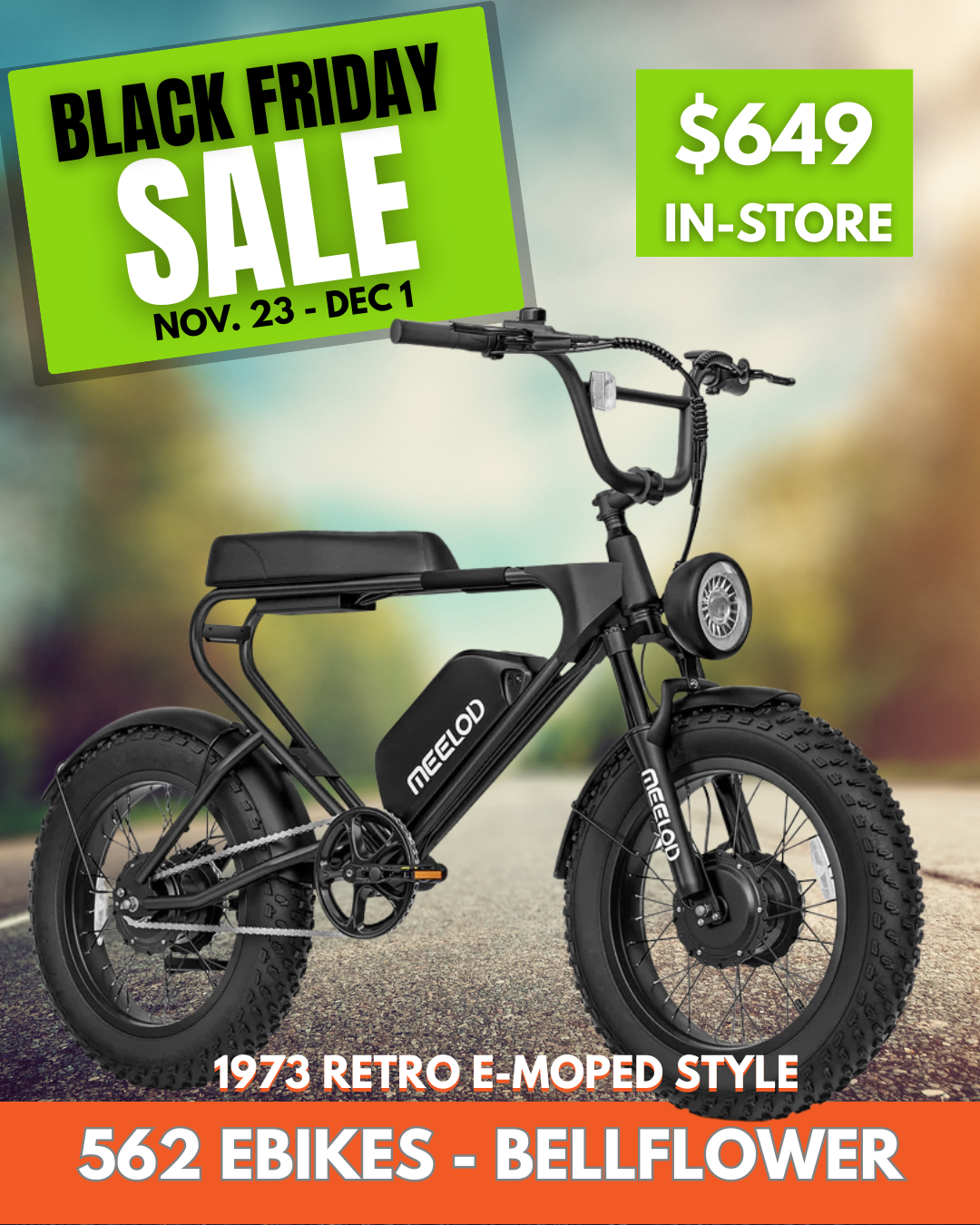 Meelod DK200F 1973 Retro e-Bike