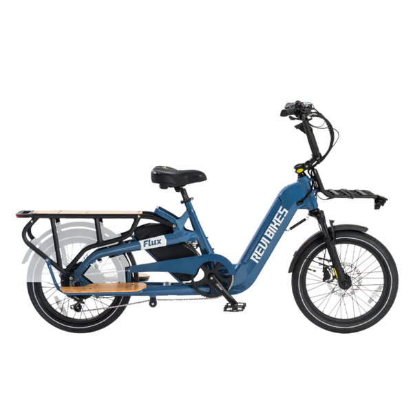 Revi Bikes FLUX Cargo / Passenger E-Bike Long Rack