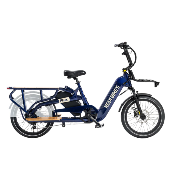 Revi Bikes FLUX Cargo / Passenger E-Bike Long Rack