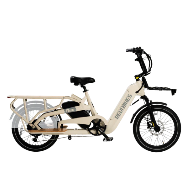 Revi Bikes FLUX Cargo / Passenger E-Bike Long Rack
