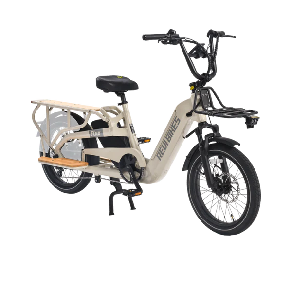 Revi Bikes FLUX Cargo / Passenger E-Bike Long Rack