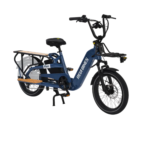 Revi Bikes FLUX Cargo / Passenger E-Bike Long Rack