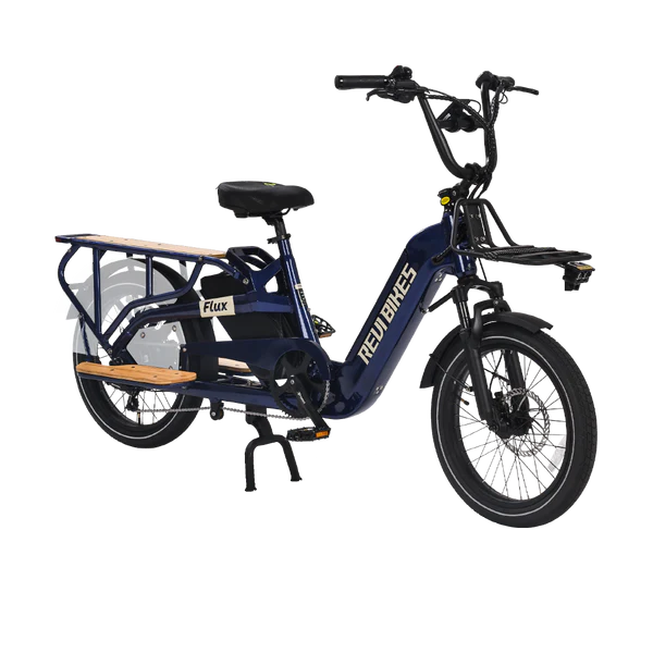 Revi Bikes FLUX Cargo / Passenger E-Bike Long Rack