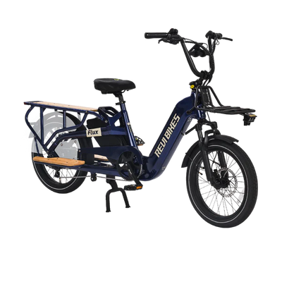 Revi Bikes FLUX Cargo / Passenger E-Bike Long Rack