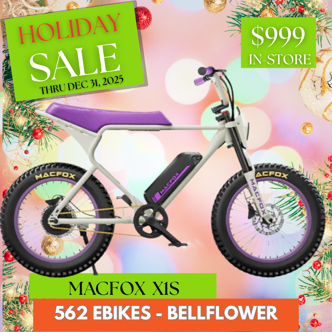 Macfox X1S 1973 Retro Electric Bike - Super e-Bike