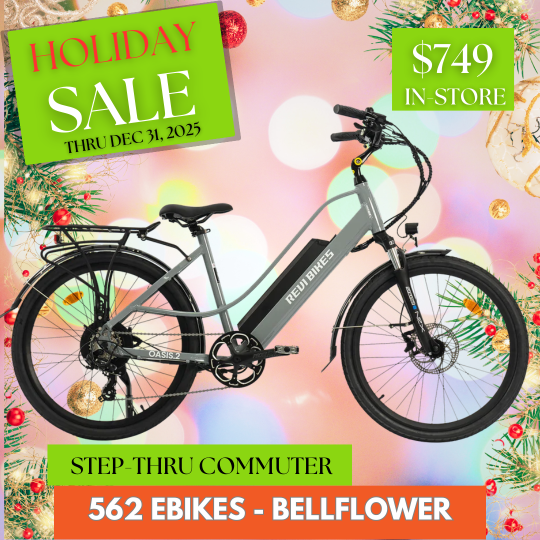 Revi Bikes Oasis 2.0 - Step through Commuter E-Bike