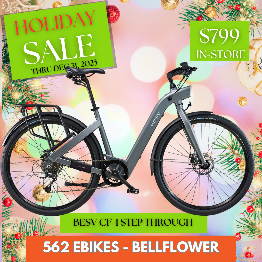 Besv CF1 LINO Electric Bike - Grey