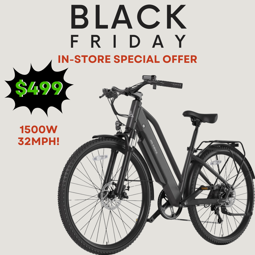 TST C624 26'' Adult City Electric Bike - Step Through e-Bike