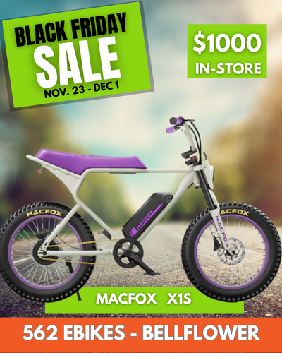 Macfox X1S 1973 Retro Electric Bike - Super e-Bike
