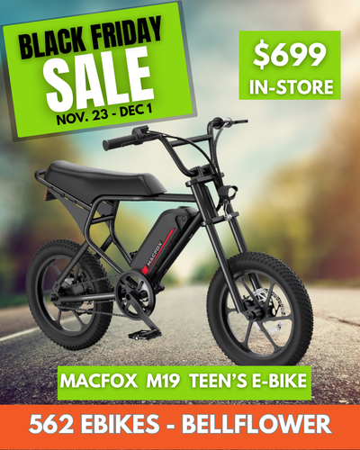 Macfox M19 Teen Electric Bike - Teenagers' E-bike