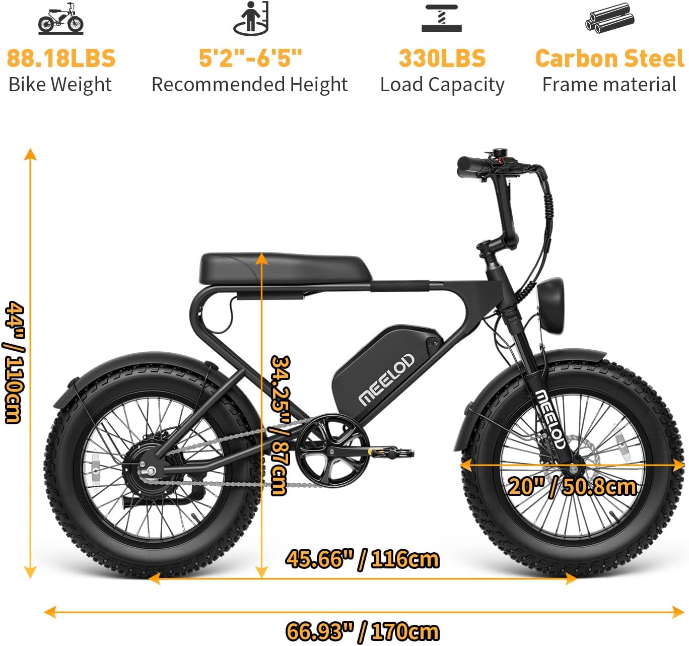 Meelod DK200F 1973 Retro e-Bike