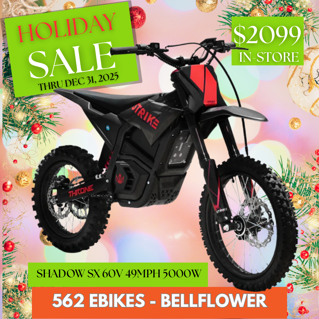 Strike Shadow SX - 49mph 60V E-Moto