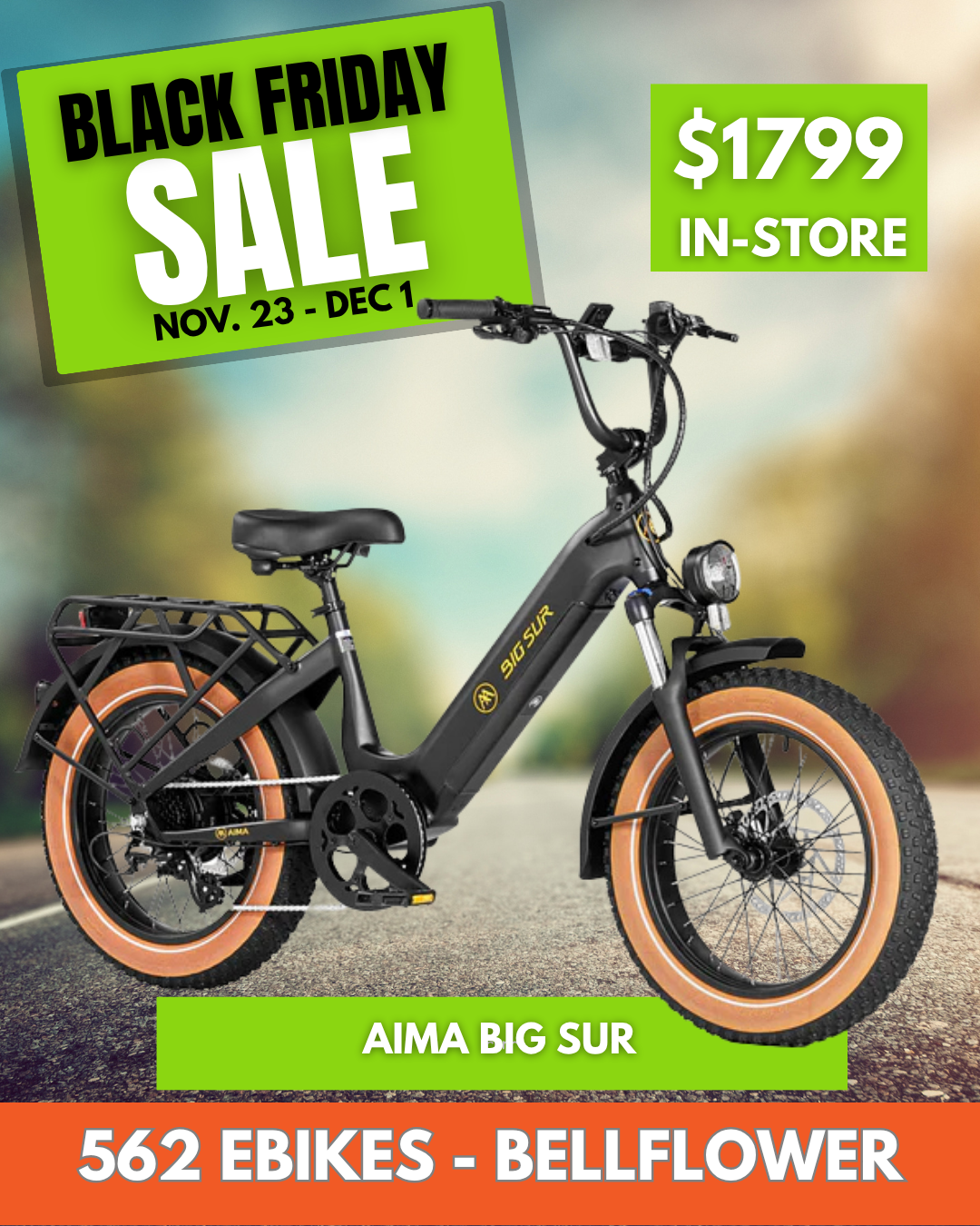 AIMA Big Sur Sport E-bike