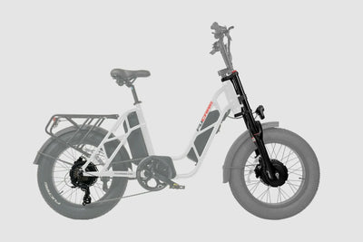 Fucare Gemini Sport Dual Motor Step Thru E-Moped