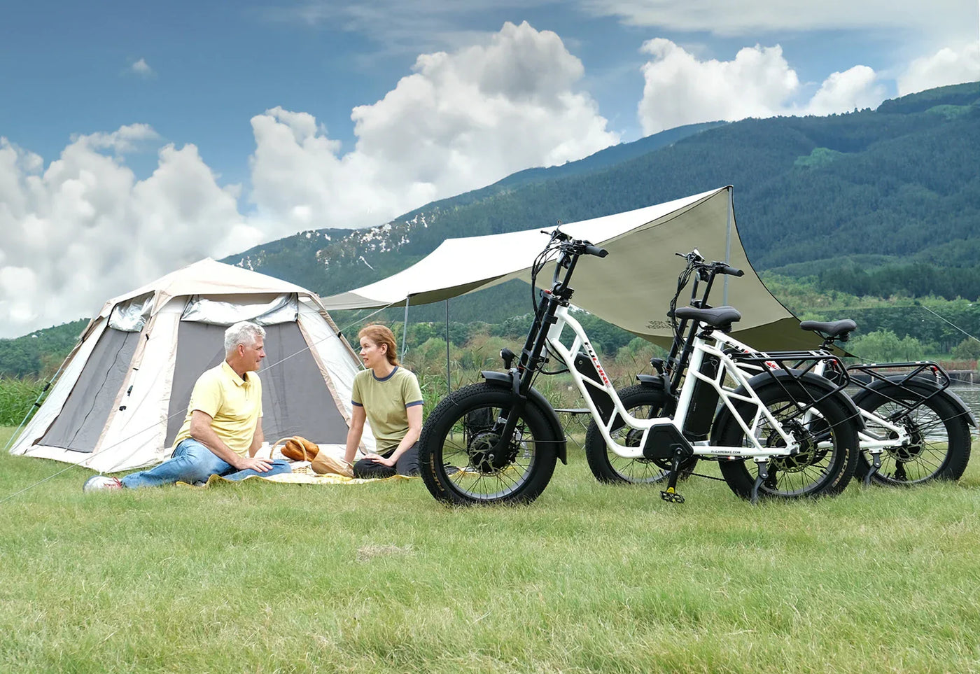 Fucare Gemini Sport Dual Motor Step Thru E-Moped