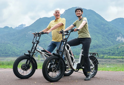 Fucare Gemini Sport Dual Motor Step Thru E-Moped