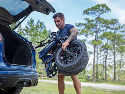 Hey Bike Mars 3.0 - 1000w Folding e-Moped Full Suspension