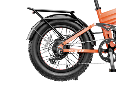 Hey Bike Mars 3.0 - 1000w Folding e-Moped Full Suspension