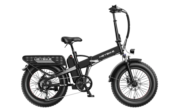 Mars 2.0 Upgraded 1000 Watts - 20" x 4" fat tire Folding Ebike