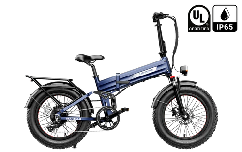 Hey Bike Mars 3.0 - 1000w Folding e-Moped Full Suspension