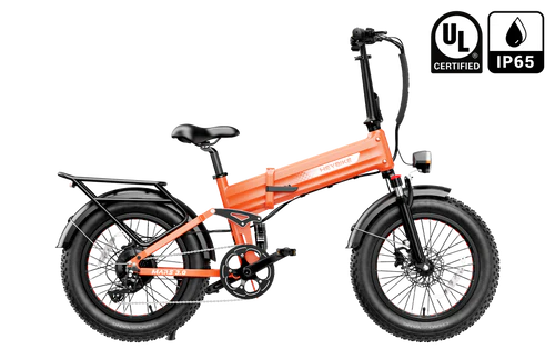 Hey Bike Mars 3.0 - 1000w Folding e-Moped Full Suspension