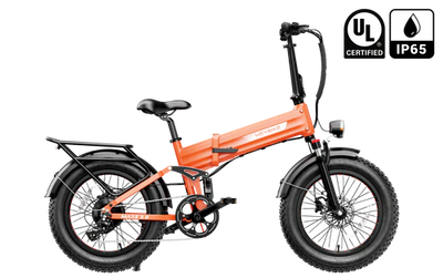 Hey Bike Mars 3.0 - 1000w Folding e-Moped Full Suspension