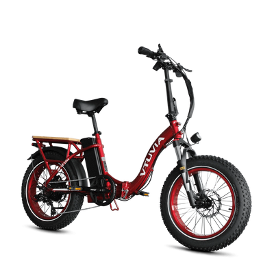 VTUVIA SF20H Step-Thru Folding Fat Tire E-Bike