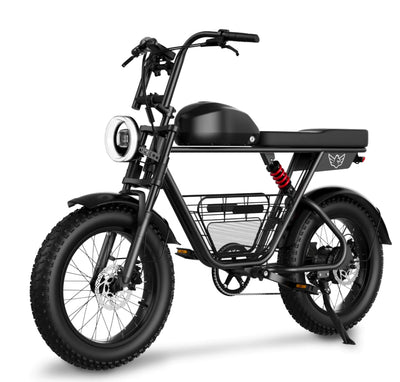 Wind Horse D5 - 1000 Watts Large Retro Motorcycle