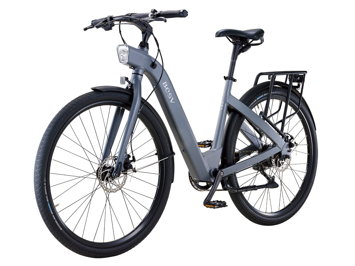 Besv CF1 LINO Electric Bike - Grey
