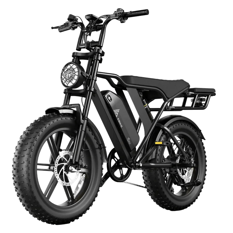 TST R002 1500W Retro Moped Style - Full Suspension Moped-style Electric Bike