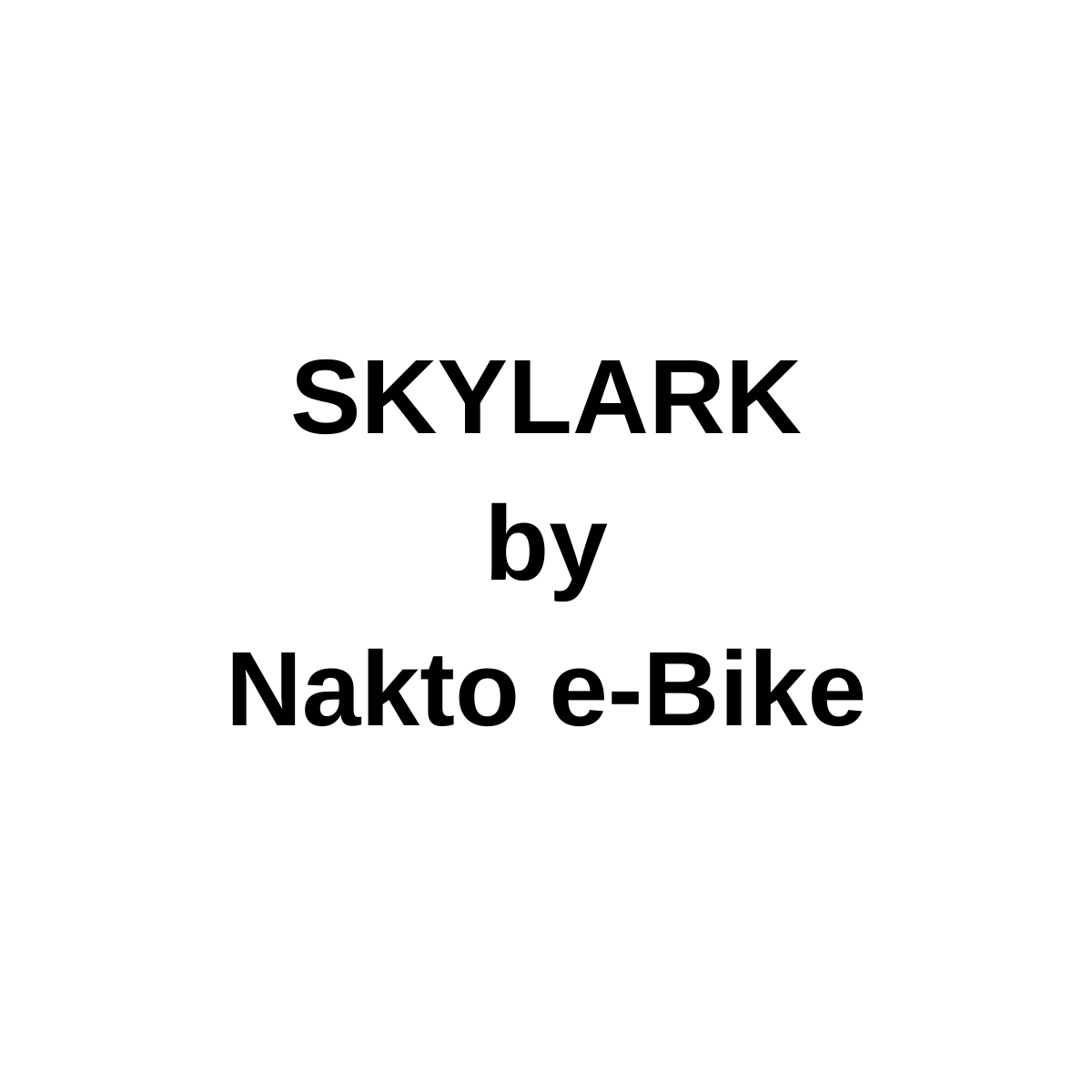 The Skylark by Nakto eBikes - Ultra Compact Folding e-Bike