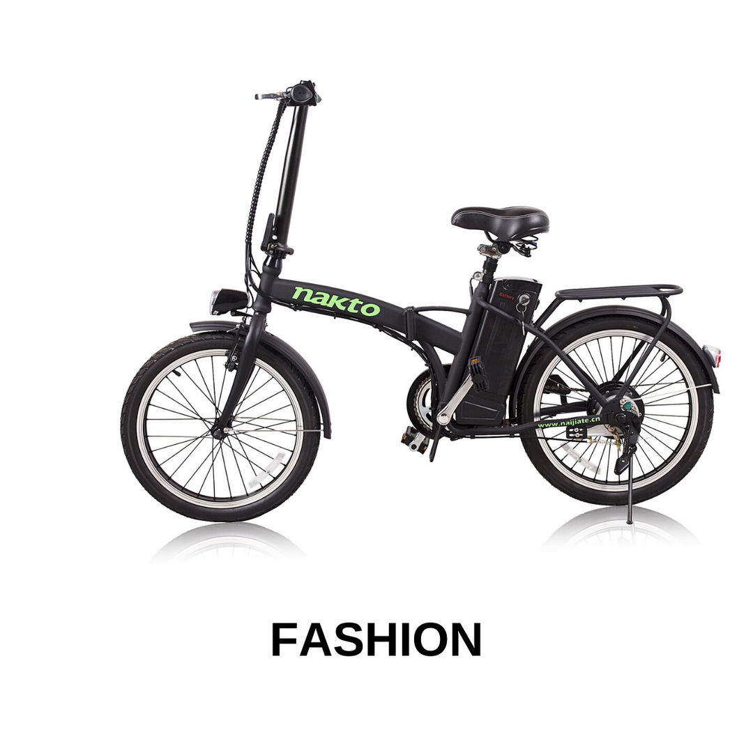 Fashion by Nakto e Bikes Compact Folding Electric Bike in Bellflow 562 Ebikes Electric Bicycle