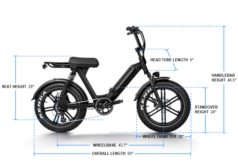 Himiway Escape Pro - 750w Moped Style eBike