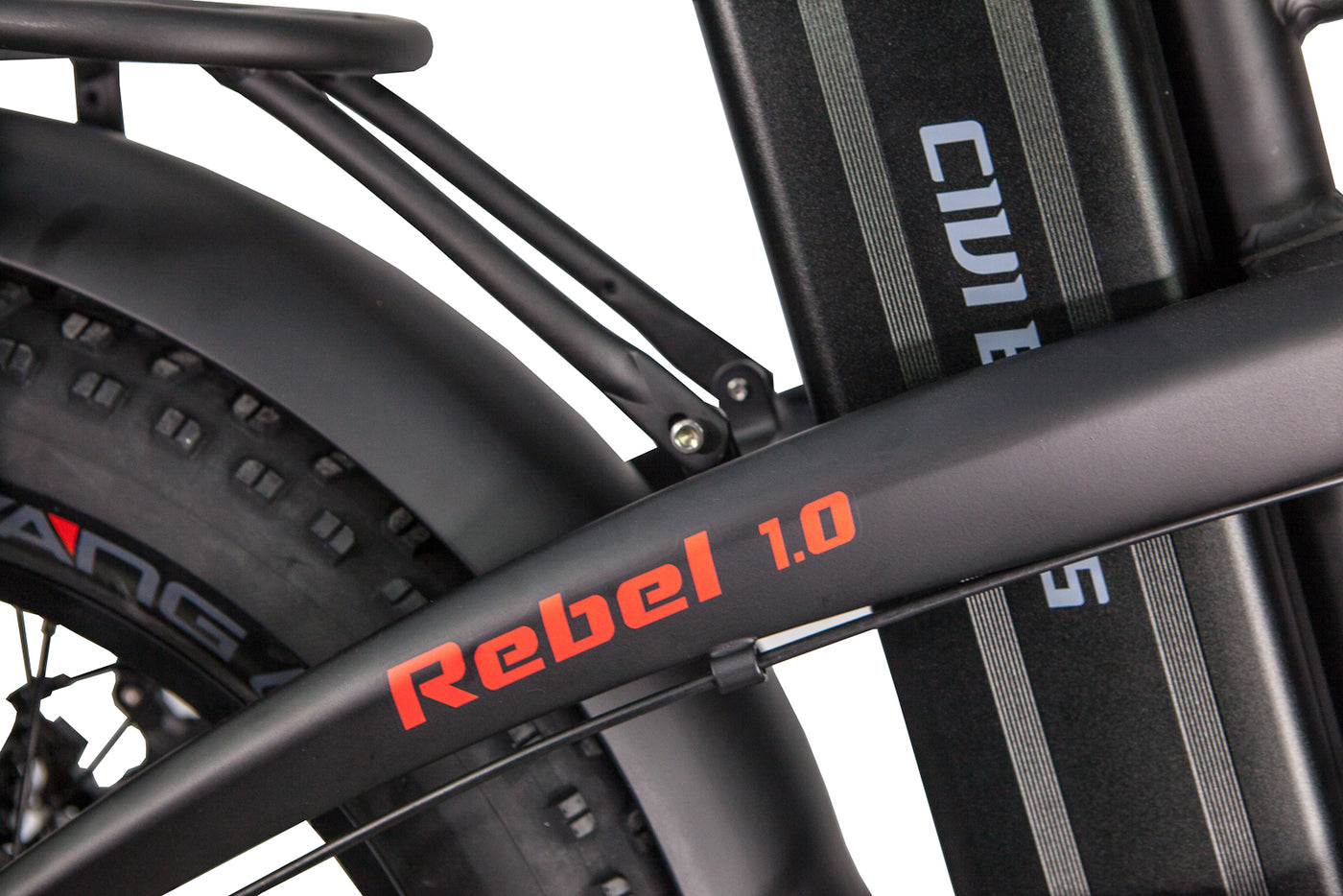 The Rebel Electric Bike by Civi Bikes - Fat Tire Mini Folding eBike
