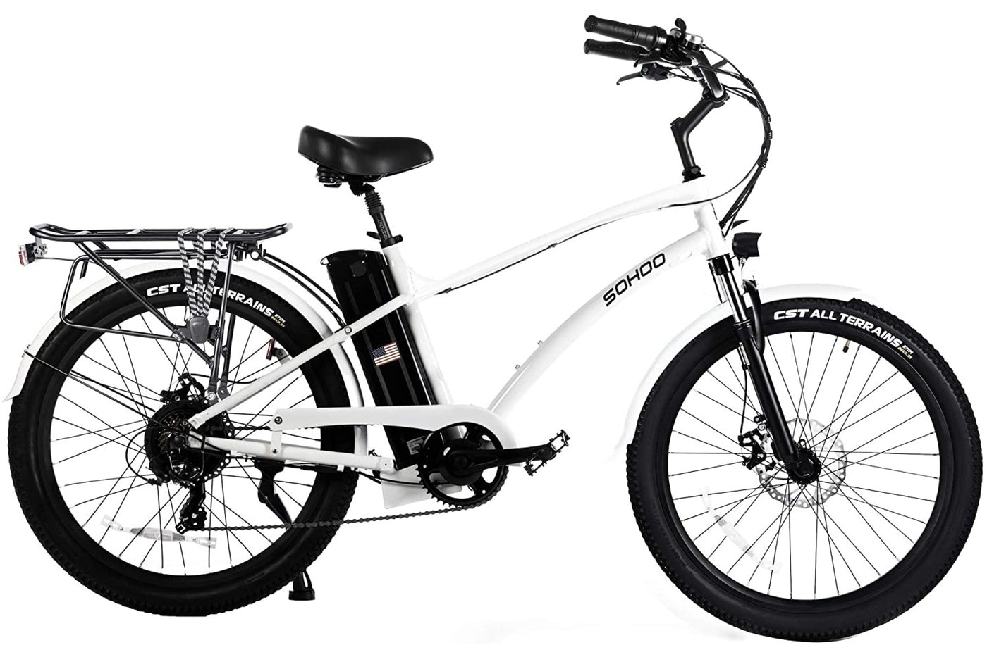 SOHOO Beach Cruiser Electric Bicycle