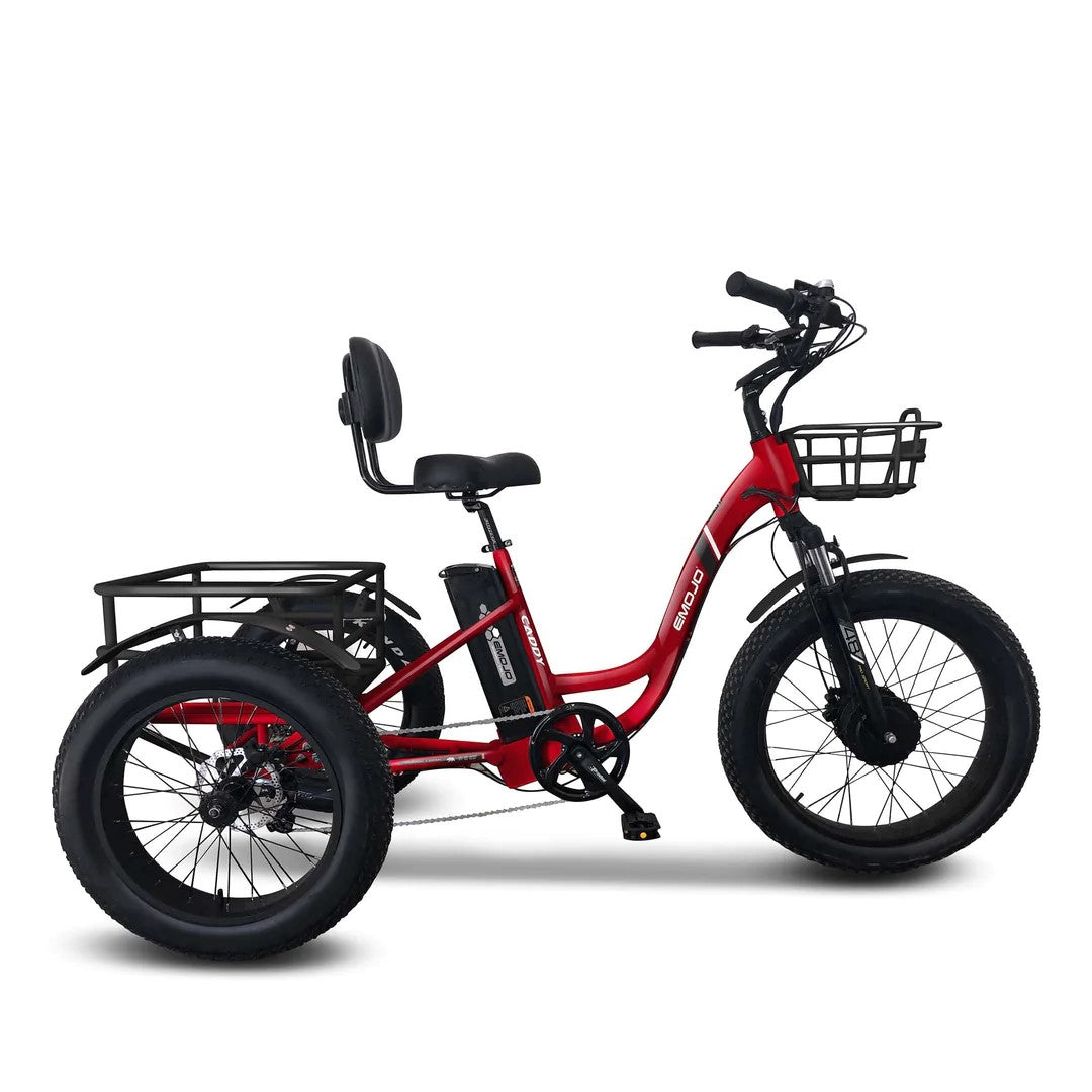 Emojo Caddy Pro e-Trike | Adult Electric Tricycle
