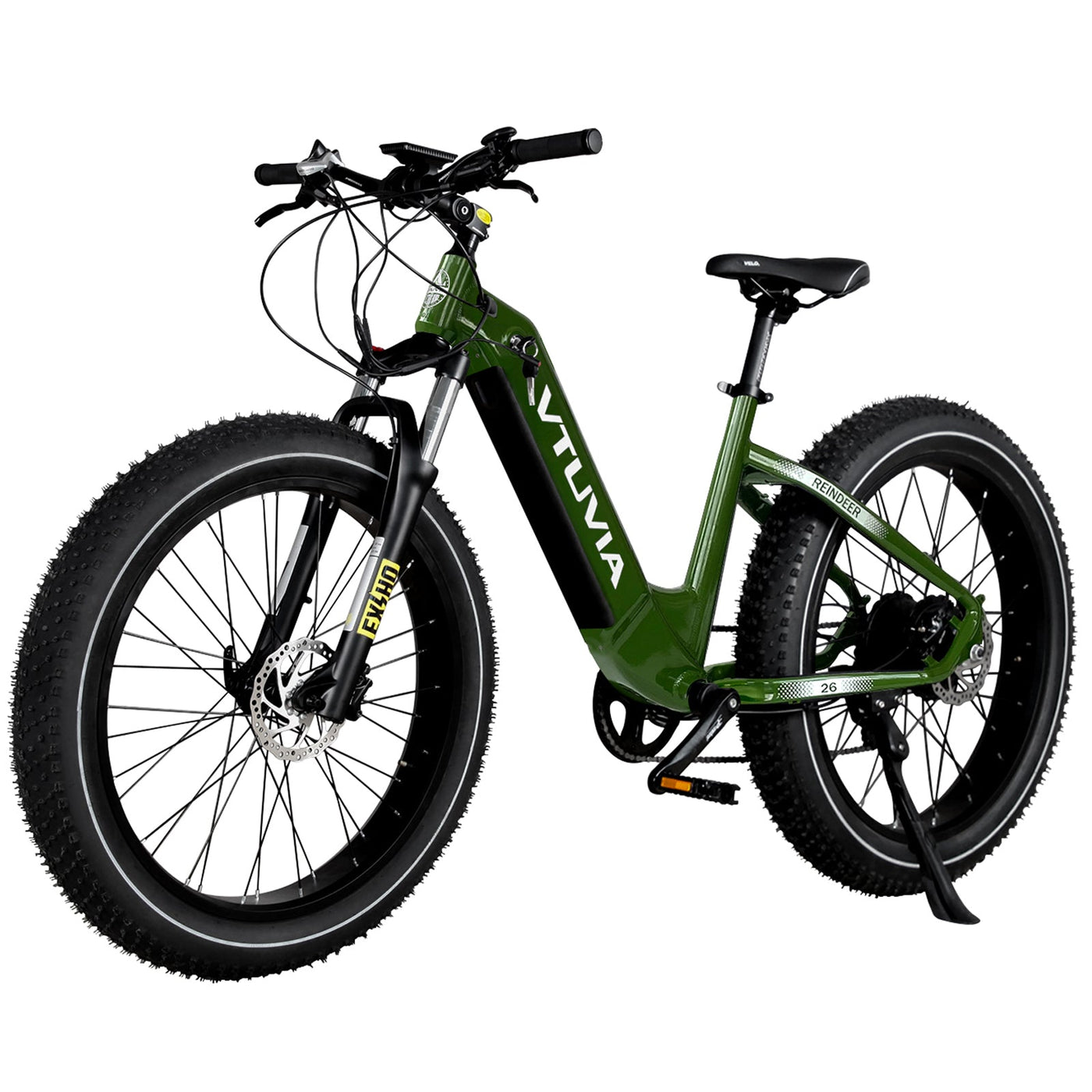 VTUVIA Reindeer 26 Inch Step-Thru Fat Tire E-Bike